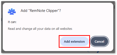 Add extension